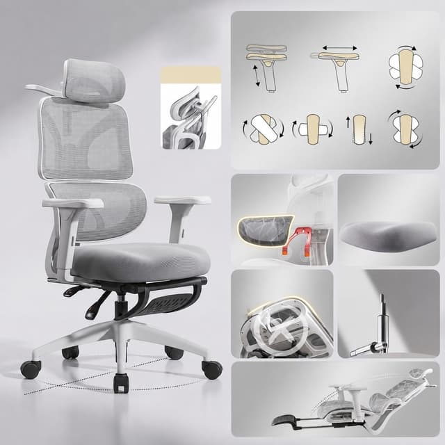 Кресло W203 White